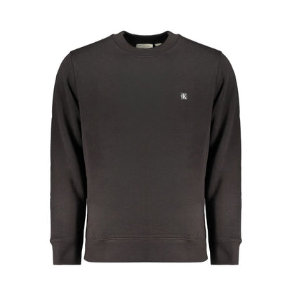Calvin Klein Black Cotton Men Sweater