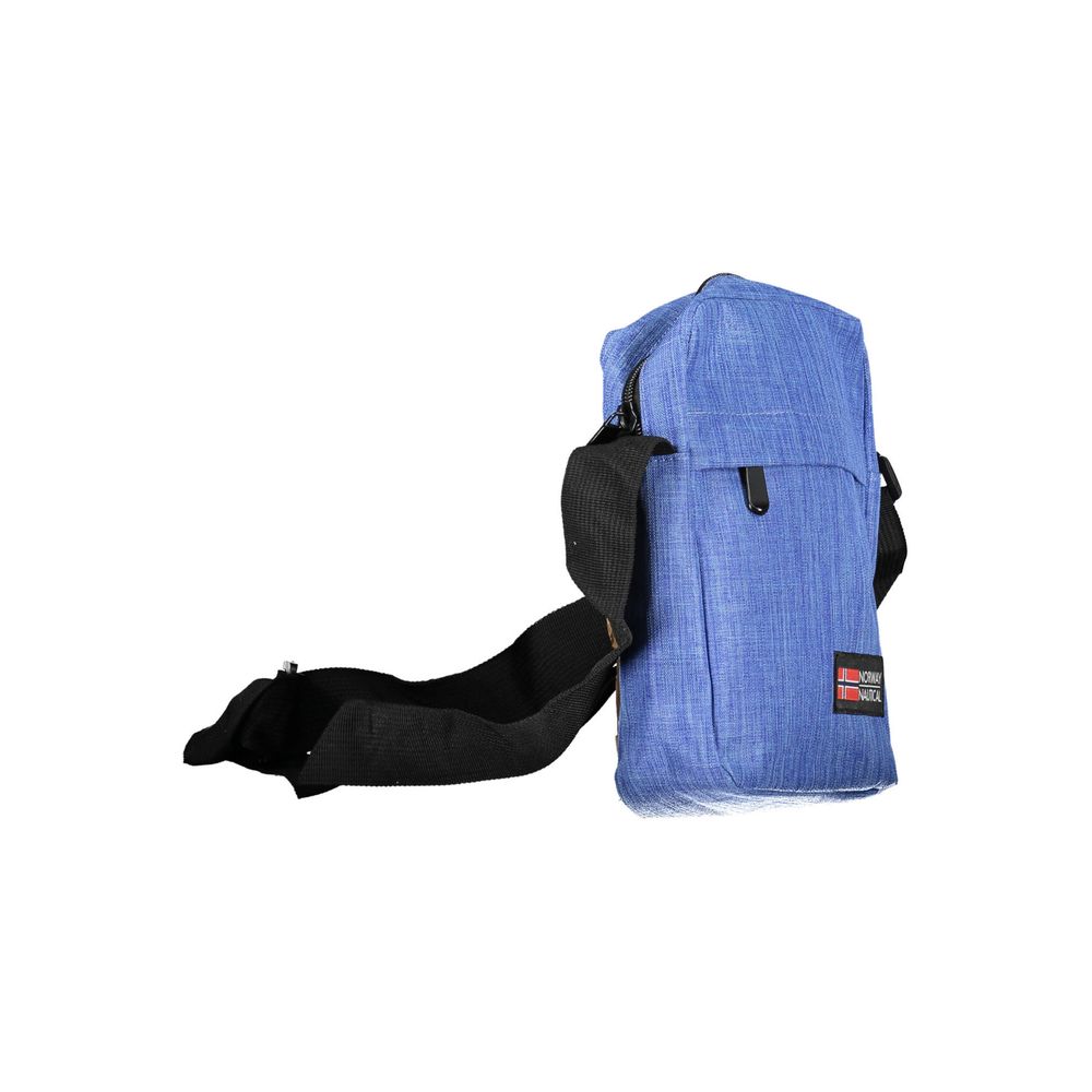 Norway 1963 Blue Polyester Mens Shoulder Bag