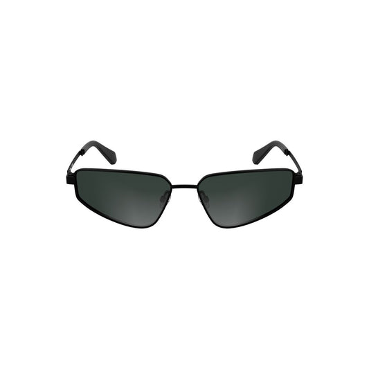 Calvin Klein Black Metal Women Sunglass