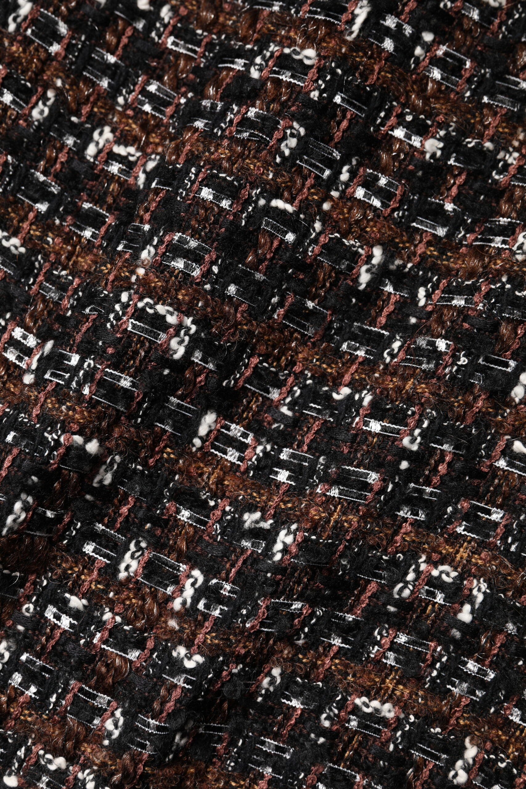 Dolce & Gabbana Multicolor Sleeveless Mini Tweed A-line Dress