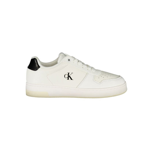 Calvin Klein White Leather Women Sneaker