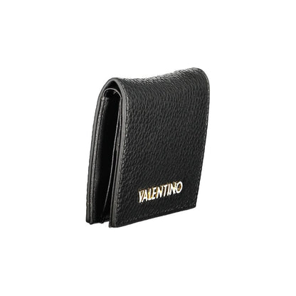 Valentino Black Polyurethane Women's Wallet