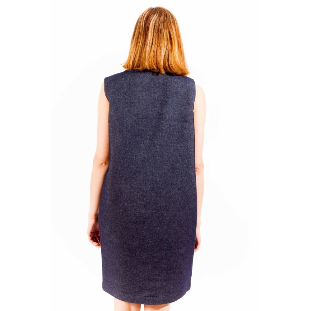 Love Moschino Blu Cotone Womens Dress