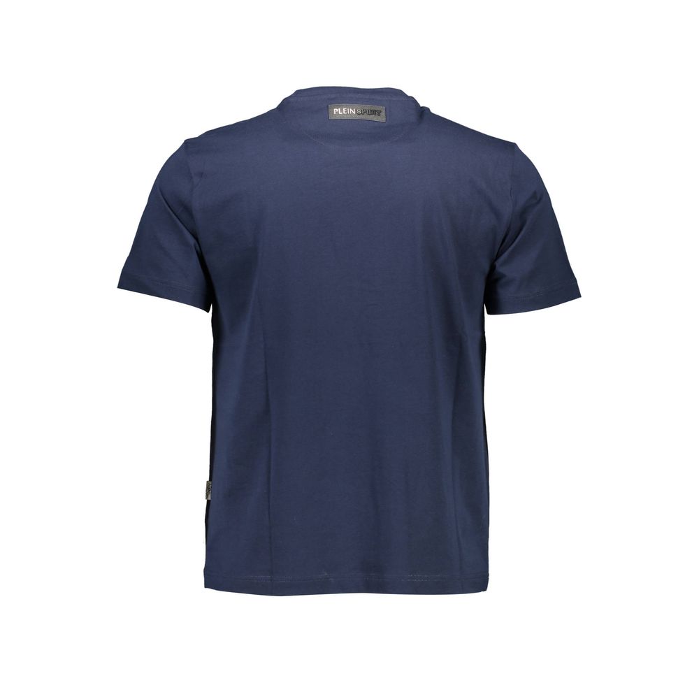 Plein Sport Blue Cotton Men's T-Shirt
