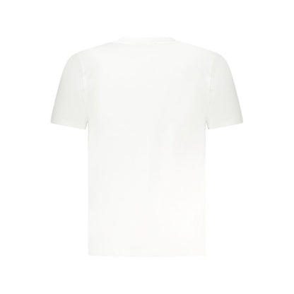 Cavalli Class White Cotton T-Shirt