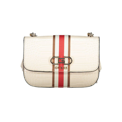Guess Jeans Beige Polyurethane Women Handbag