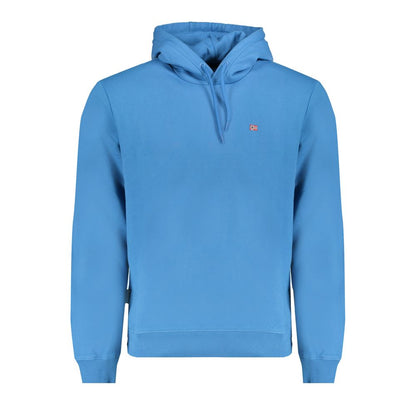 Napapijri Blue Cotton Men Sweater