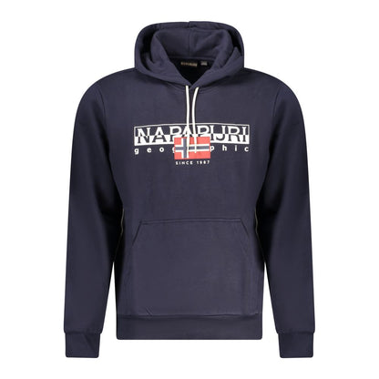 Napapijri Blue Cotton Sweatshirt