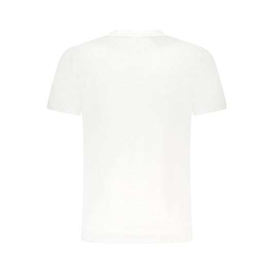 Cavalli Class White Cotton Men T-Shirt