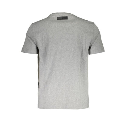 Plein Sport Grigio Cotton Men T-Shirt