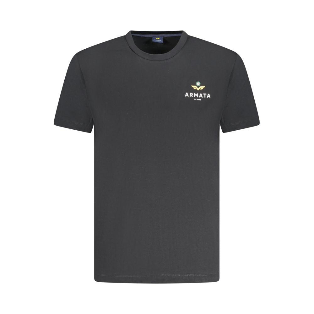 Armata Di Mare Black Cotton T-Shirt