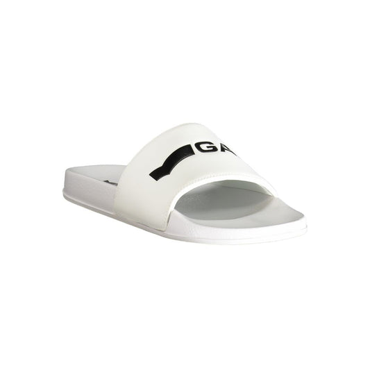 Gas White Polyester Men Sandal