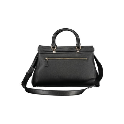 Guess Jeans Black Polyurethane Women Handbag