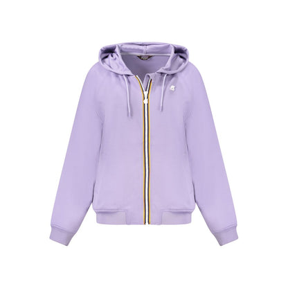 K-WAY Purple Polyester Women Sweatshirt