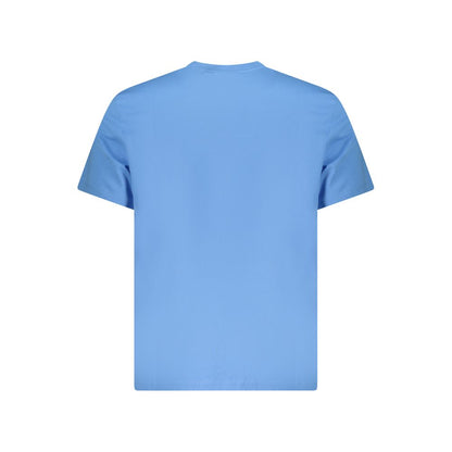 Calvin Klein Light Blue Cotton Men T-Shirt