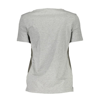 Guess Jeans Grigio Cotton Women T-Shirt