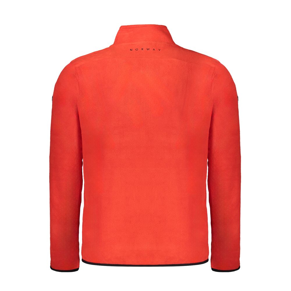 Norway 1963 Rosso Polyester Men Sweatshirt