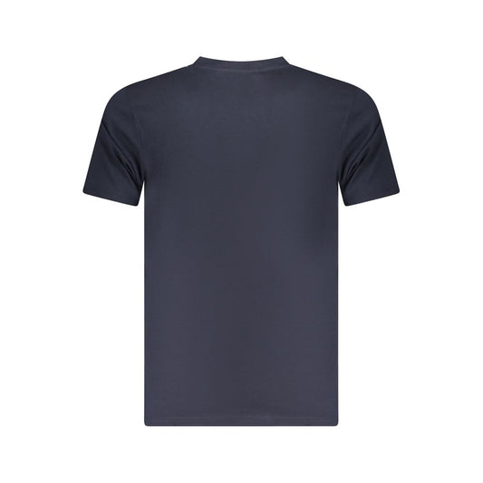 Cavalli Class Blue Cotton Men T-Shirt