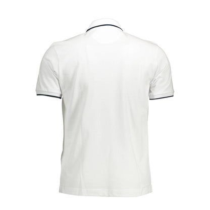 La Martina White Cotton Men's Polo Shirt