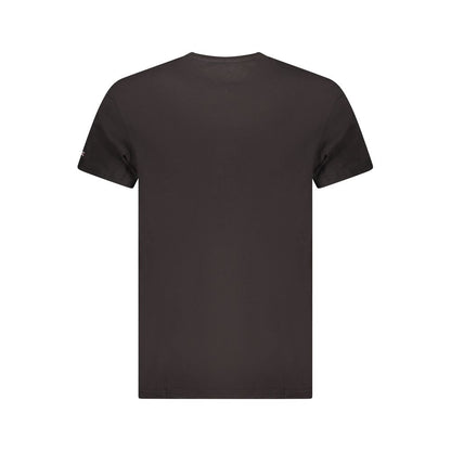 Tommy Hilfiger Black Cotton Men's T-Shirt