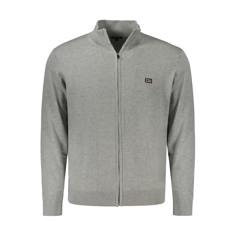 Norway 1963 Blu Poliammide Uomo Cardigan
