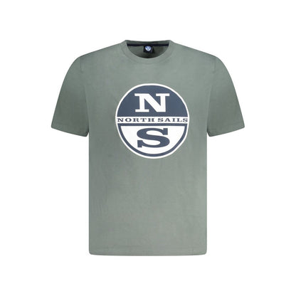 North Sails Verde Cotton Mens T-Shirt