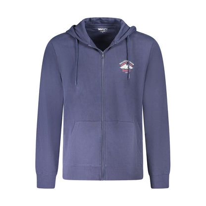 Wrangler Blue Cotton Men Sweater