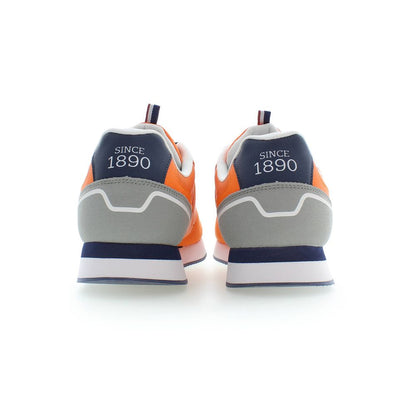 U.S. POLO ASSN. Orange Polyester Men's Sneaker
