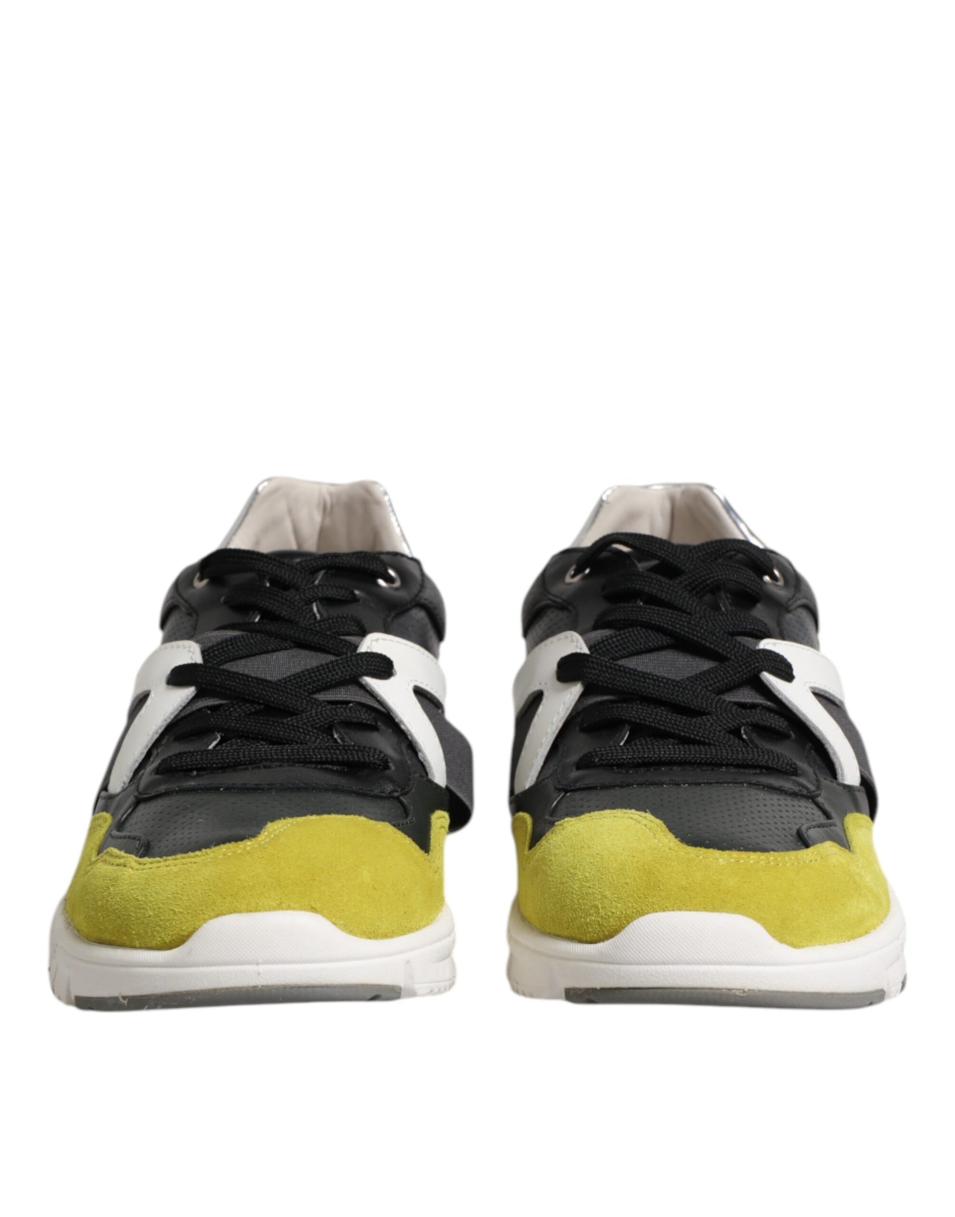 Dolce & Gabbana Multicolor Lace Up Low Top Men Sneakers Shoes