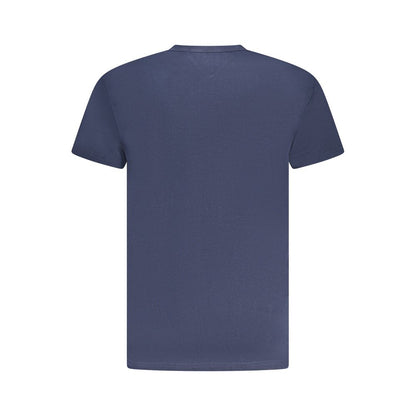 Tommy Hilfiger Blue Cotton Men's T-Shirt