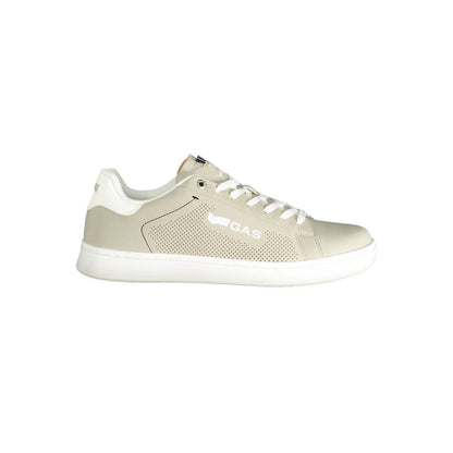 Gas Gray Polyester Men Sneaker