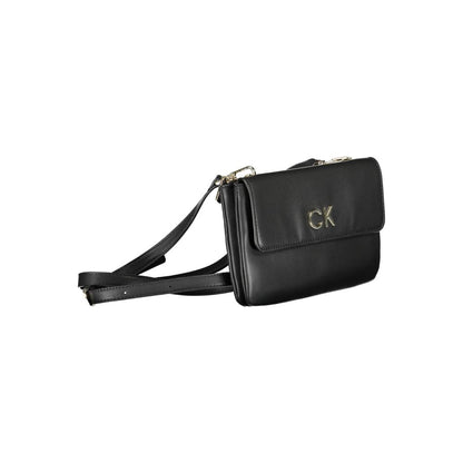 Calvin Klein Black Polyester Handbag
