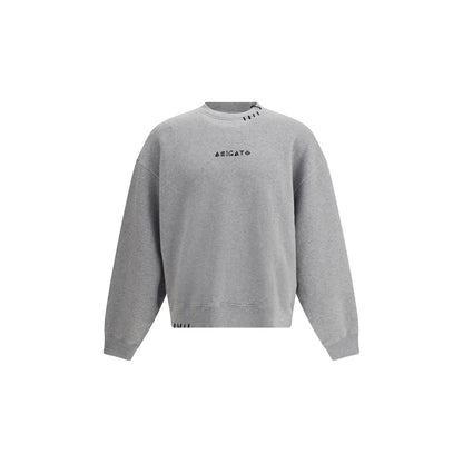 Axel Arigato Gray Cotton Sweatshirt