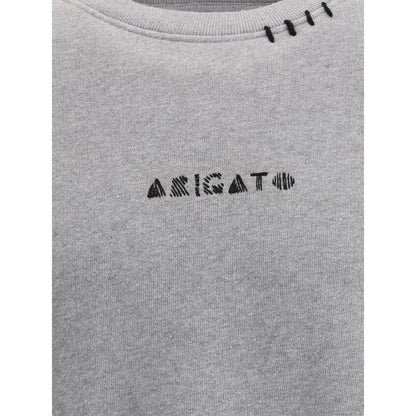 Axel Arigato Gray Cotton Sweatshirt