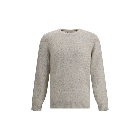 Brunello Cucinelli Gray Alpaca Vicugna Pacos Sweatshirt