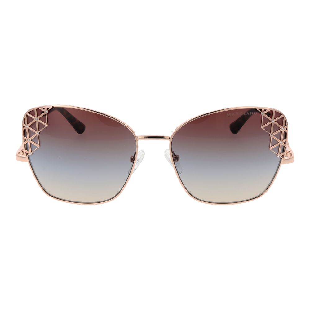 Marciano by Guess Rose Gold Metal Sunglasses