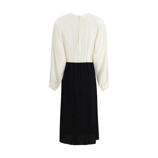 Crida Milano Multicolor Silk Casual Dress