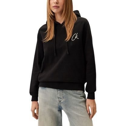 Calvin Klein Jeans Black Recycled Cotton Sweatshirt
