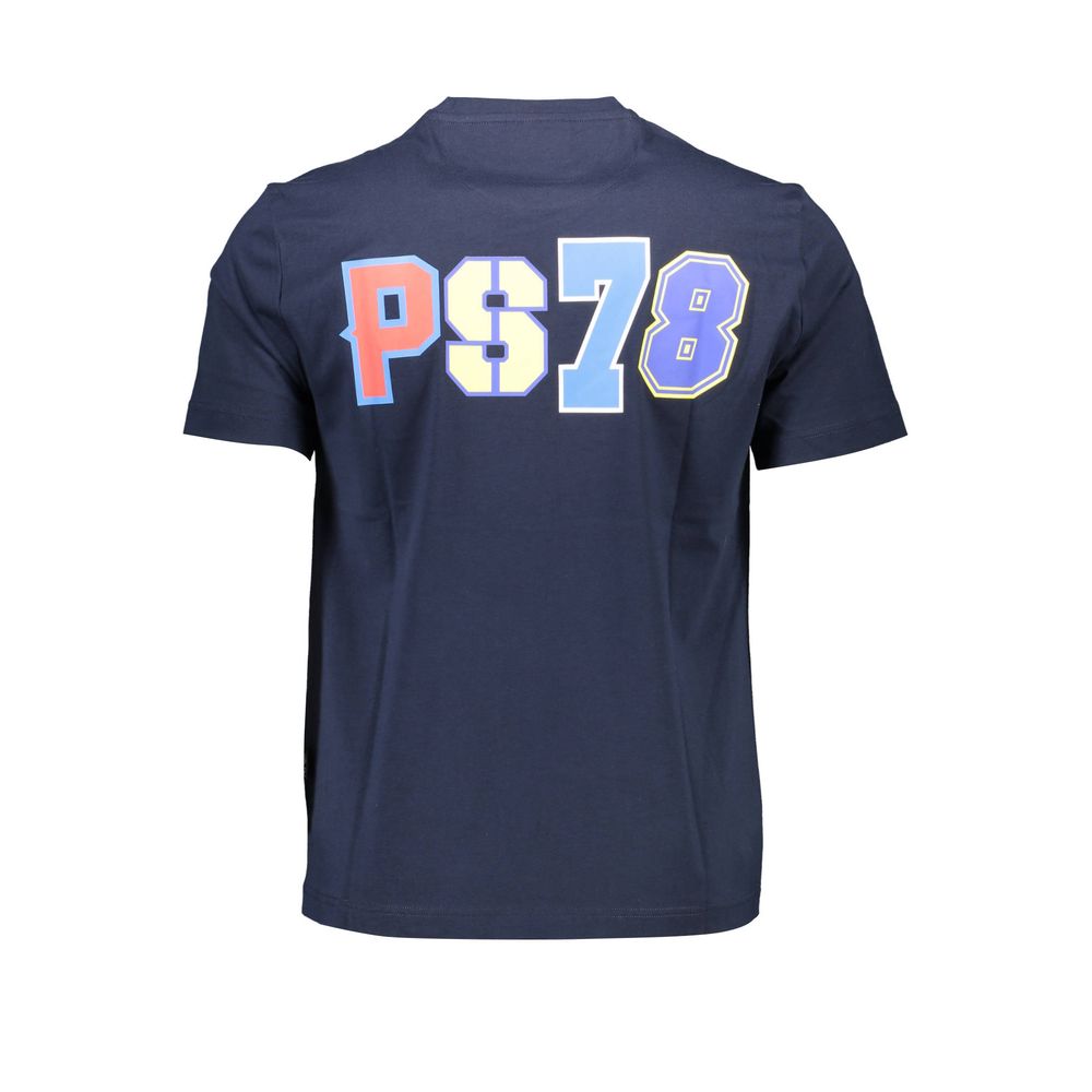 Plein Sport Blue Cotton Men's T-Shirt