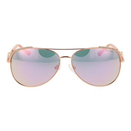 Guess Rose Gold Women Sunglasses