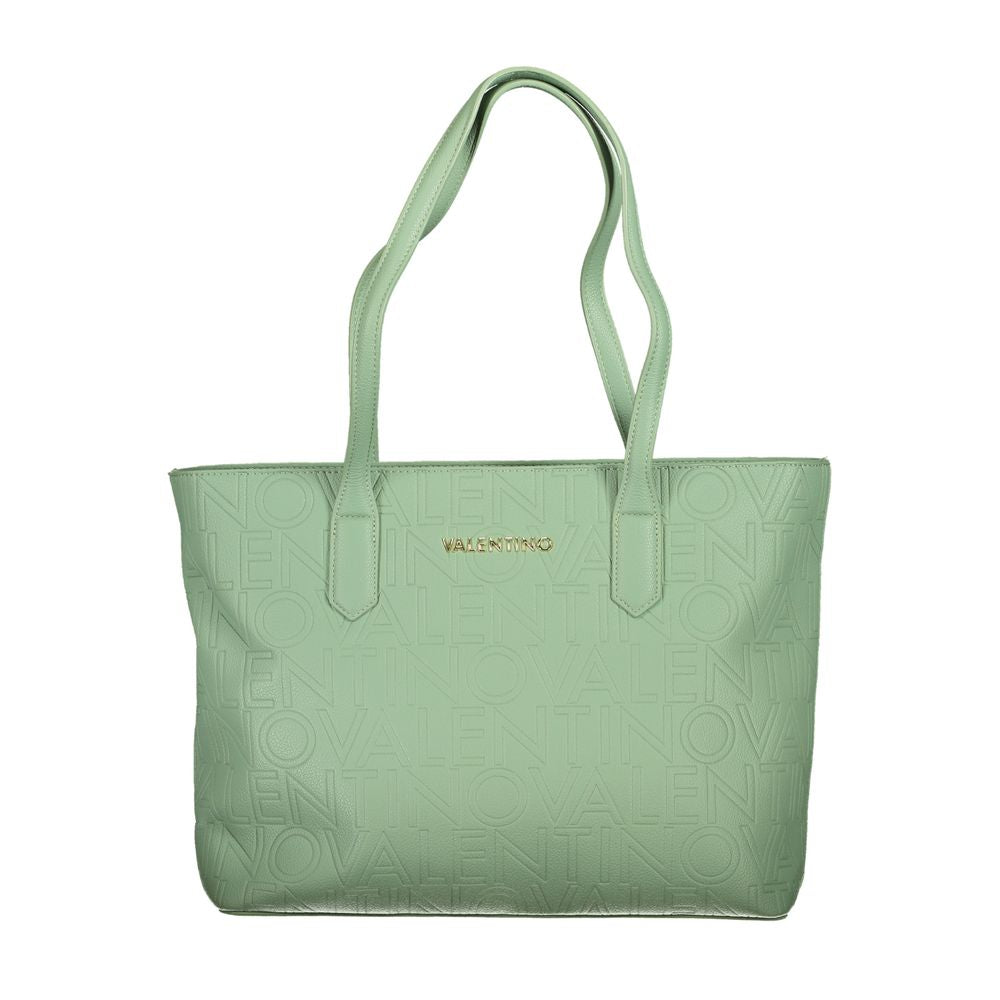 Valentino Green Polyethylene Handbag