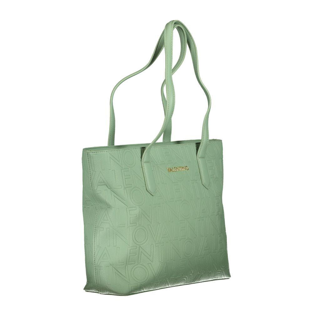 Valentino Green Polyethylene Handbag