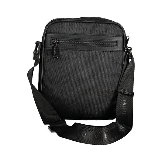 Valentino Black Polyester Mens Bag