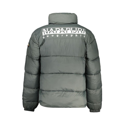 Napapijri Green Polyamide Men Jacket