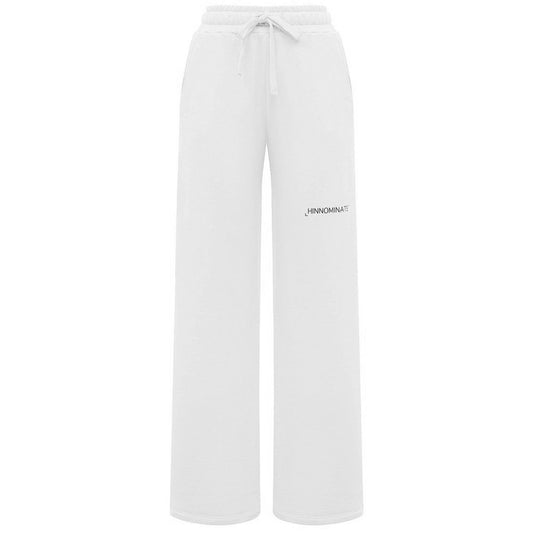 Hinnominate White Cotton Jeans & Pant