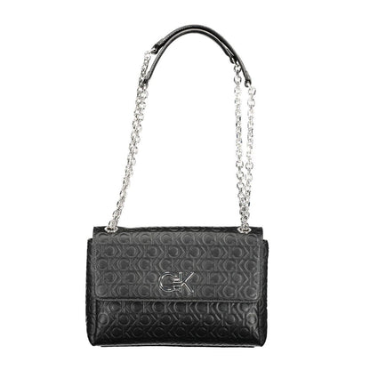 Calvin Klein Black Polyester Handbag