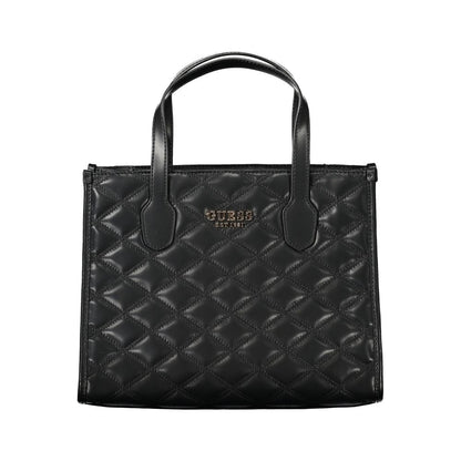 Guess Jeans Black Polyurethane Women's Handbag