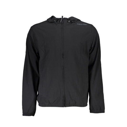 Calvin Klein Black Polyester Men's Sweatshirt