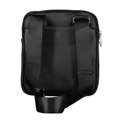 Guess Jeans Nero Poliuretano Men Shoulder Bag
