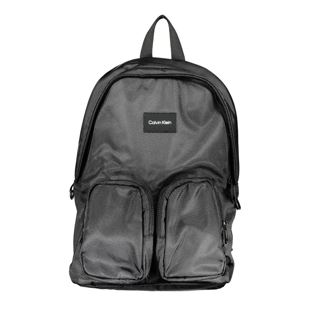 Calvin Klein Black Polyester Backpack